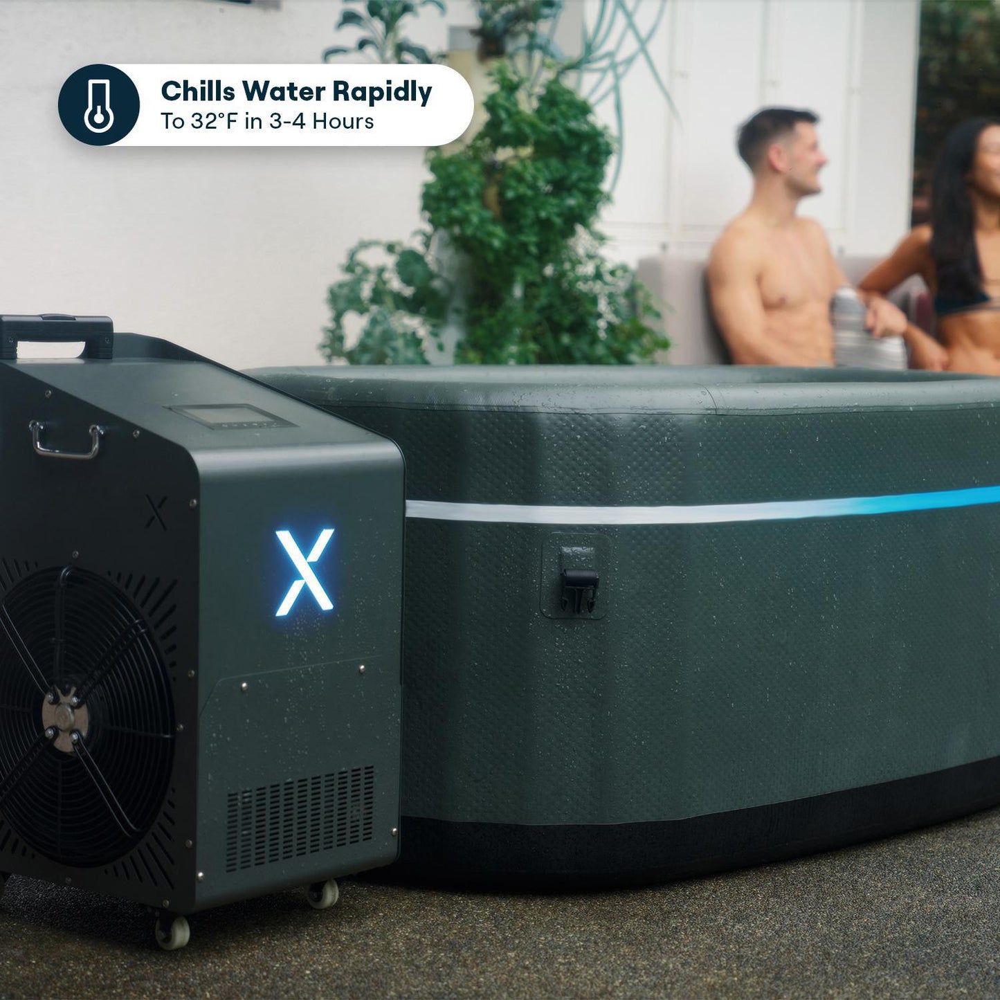 Echelon Smart Cold Plunge (0.8 HP)