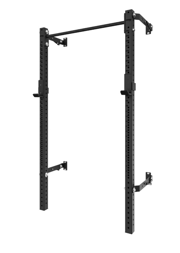 PRx Profile® Folding Squat Rack w/ Straight Pull up Bar