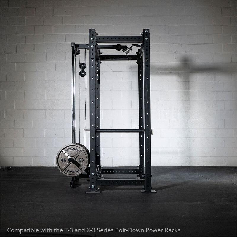 Titan X-3 Series Bolt Down Power Rack with Lat Attachment