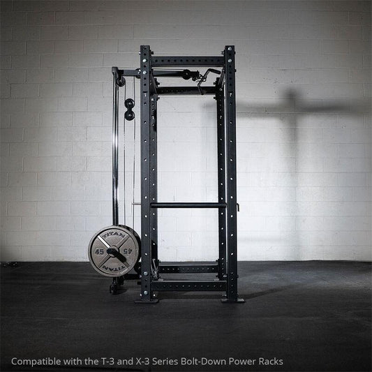 Titan X-3 Series Bolt Down Power Rack with Lat Attachment
