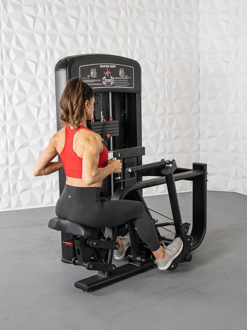 Muscle D Elite Selectorized Seated Row