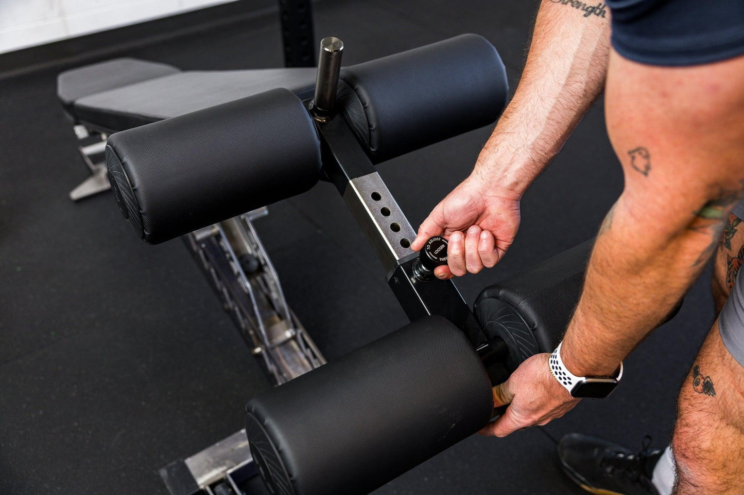 REP Adjustable Bench Leg Roller Attachment 2.0