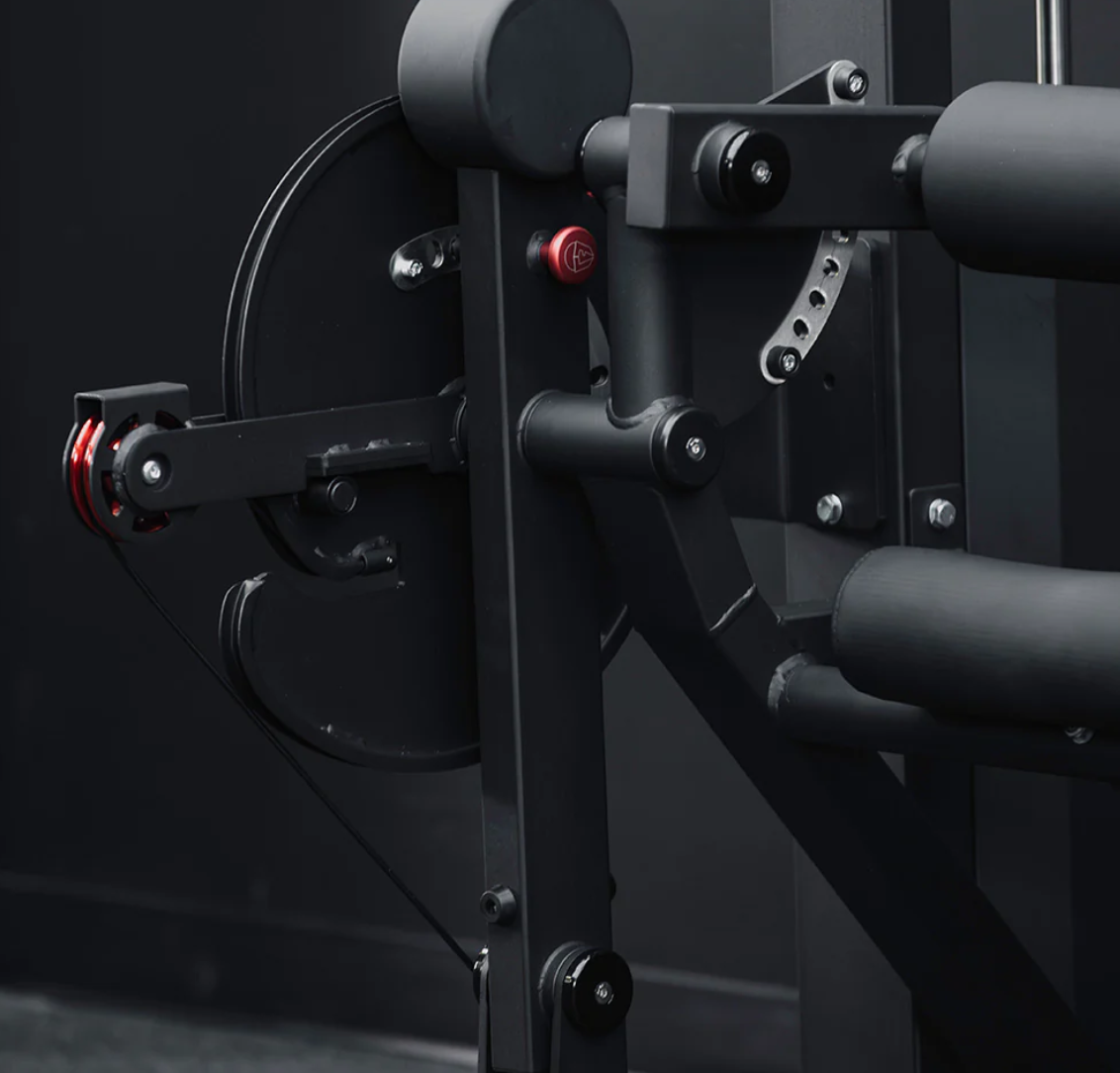 Titan Selectorized Leg Extension and Curl Machine