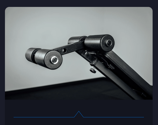 REP Fitness Adjustable Bench Leg Roller Attachment