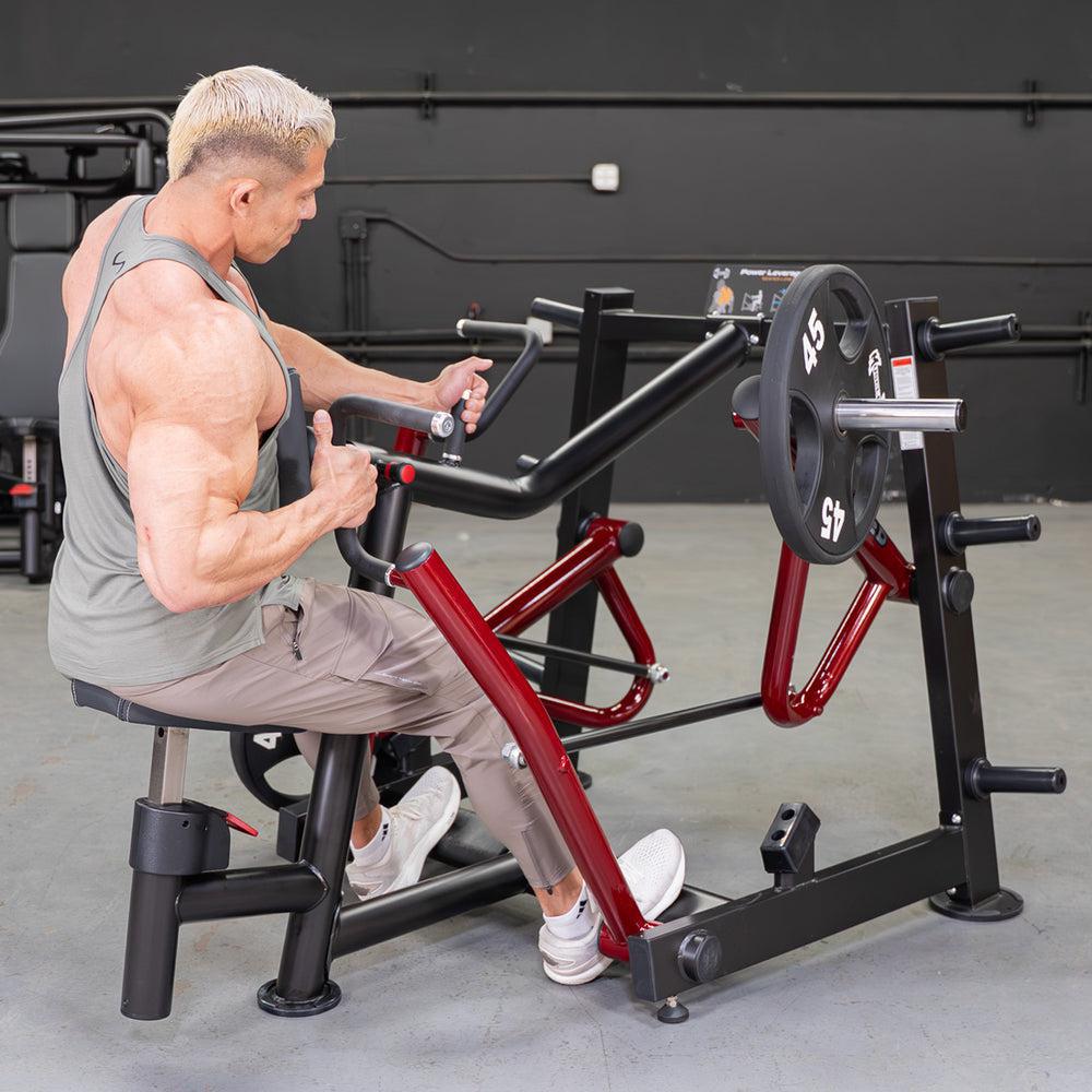 Muscle D Power Leverage V2 Dual Hinge Seated Row