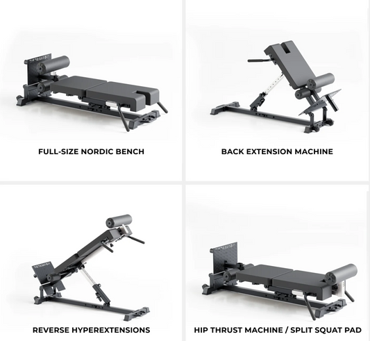 The Nordic Back Extension V2 - by the TIB Bar Guy