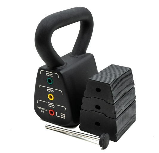PowerBlock Adjustable Kettlebell (18-35lb)