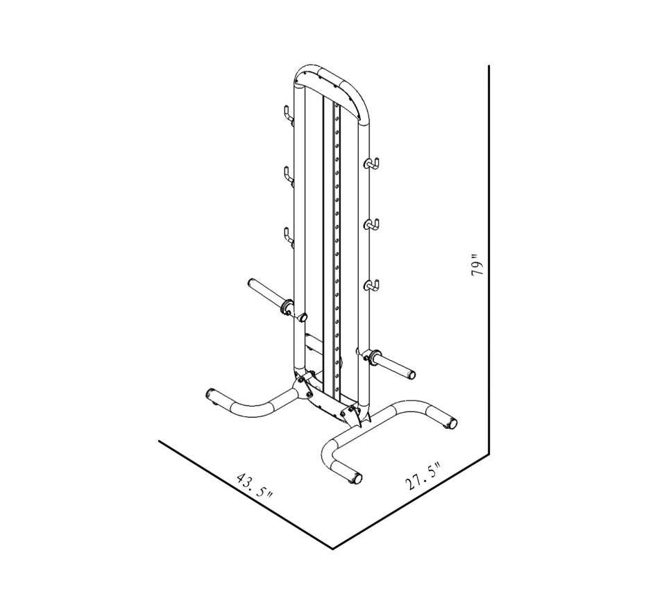 BodyKore Universal Storage Rack