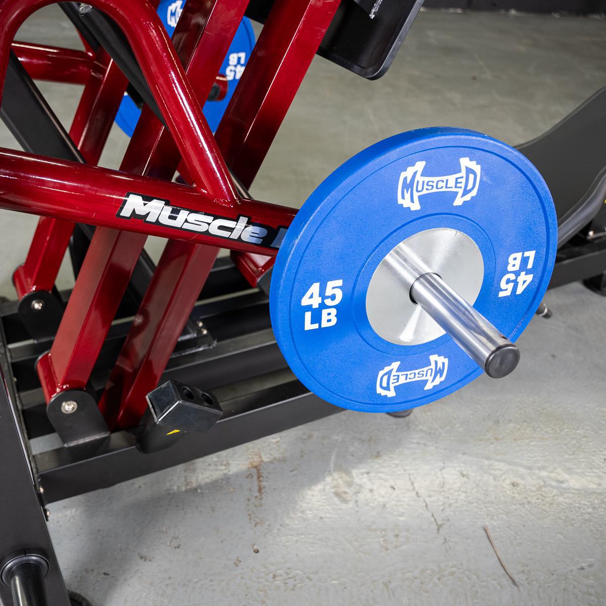 Muscle D Power Leverage V2 Iso Lateral 45 Degree Leg Press
