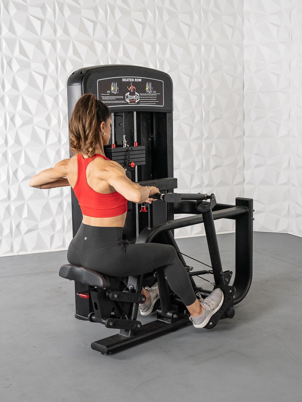 Muscle D Elite Selectorized Seated Row