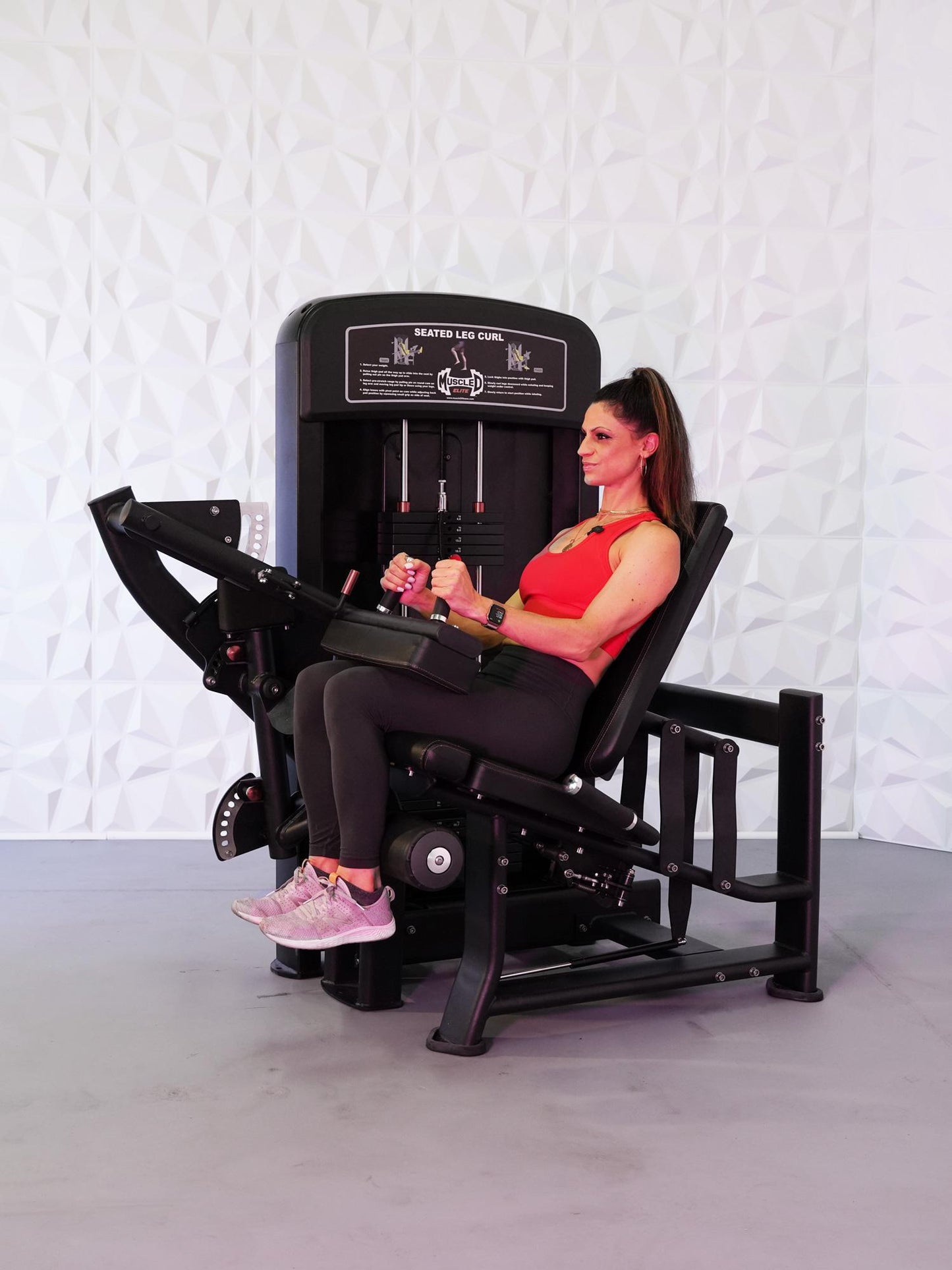 Muscle D Elite Selectorized Seated Leg Curl