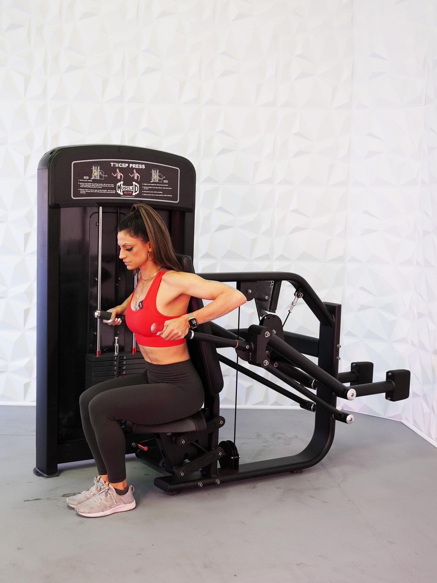 Muscle D Elite Selectorized Tricep Press