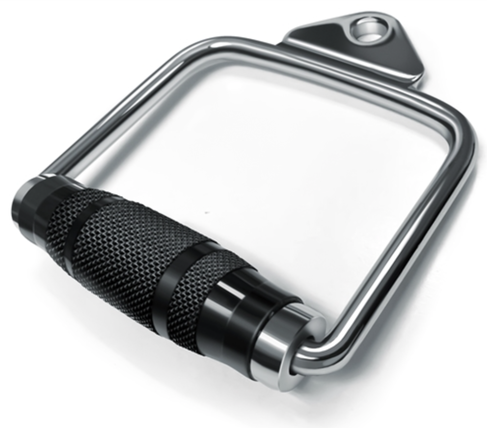 Metal Stirrup Handle with Contour Rubber Grip