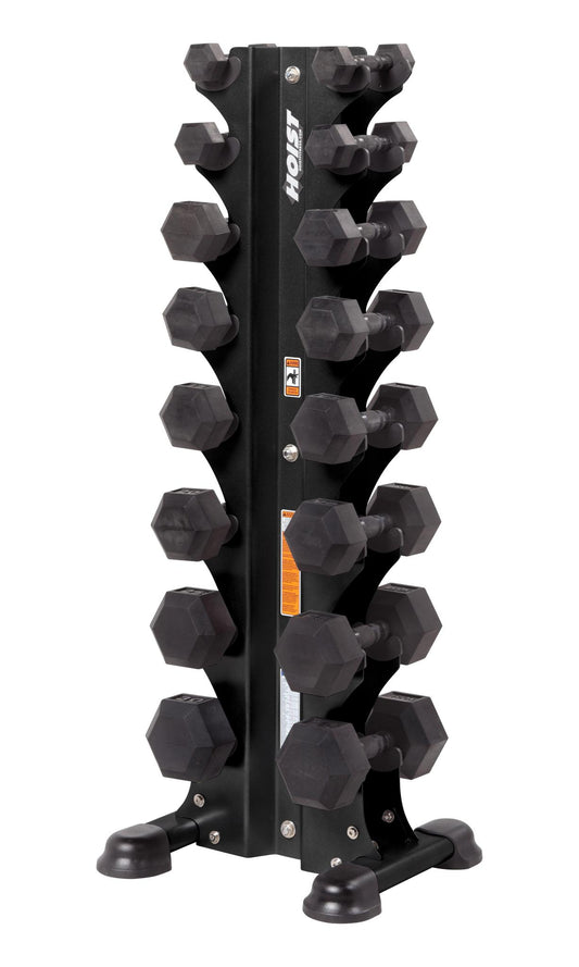 Hoist HF-5460 8 PAIR VERTICAL HEX DUMBBELL RACK (DUMBBELLS NOT INCLUDED)