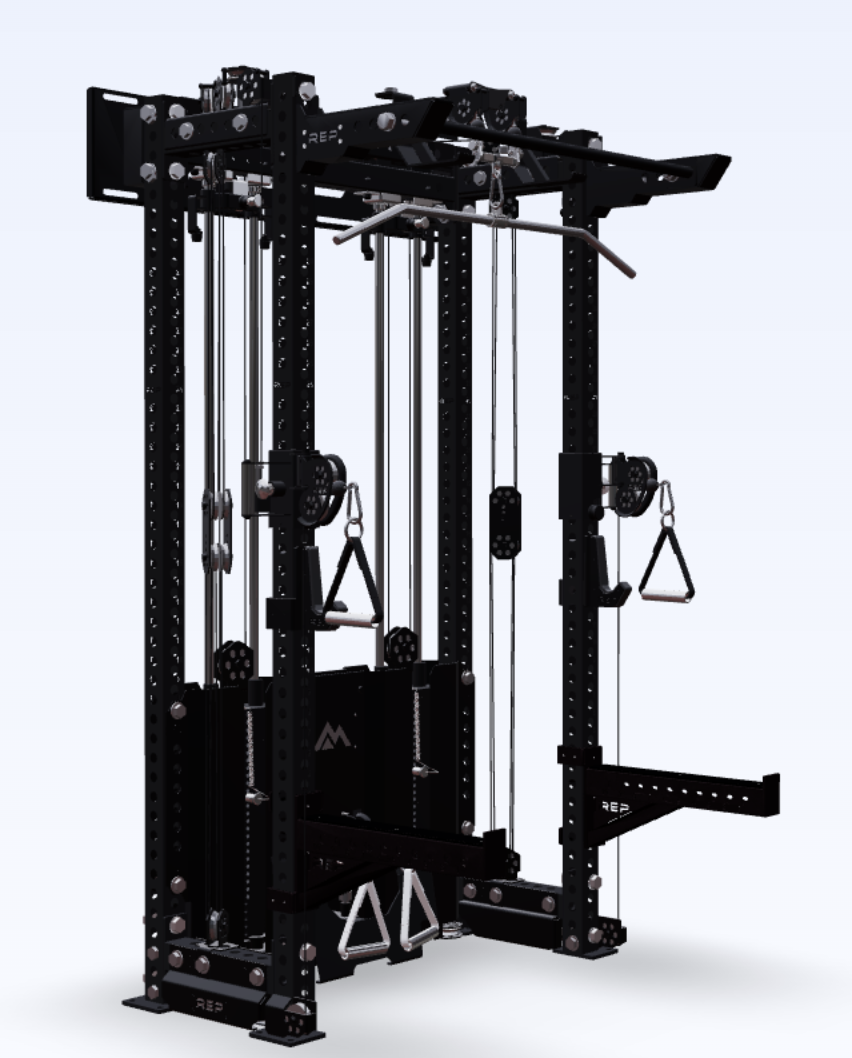 REP Fitness Custom Ares 2.0 Wall Mount Package