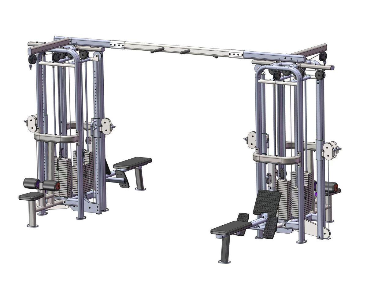 Muscle D 8 Stack Megatron Standard Jungle Gym