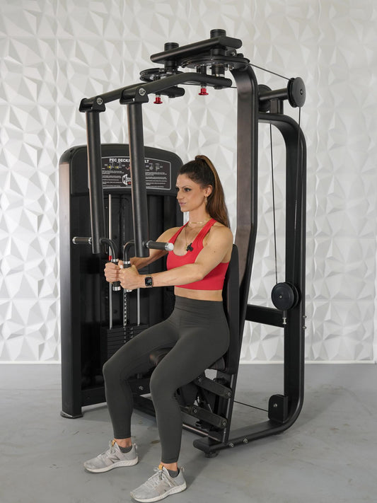 Muscle D Elite Selectorized Pec Deck/Rear Delt