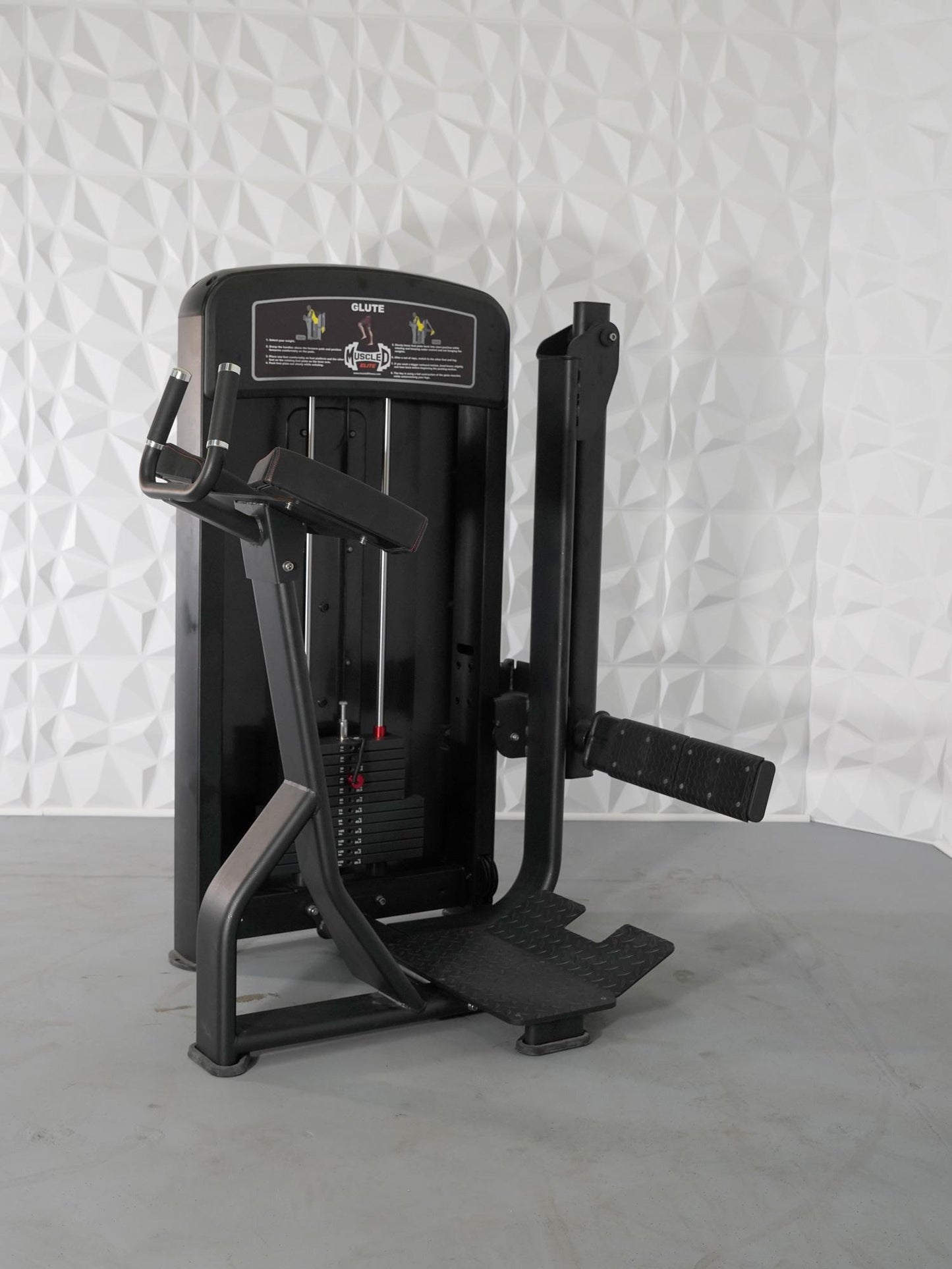 Muscle D Elite Selectorized Glute Machine