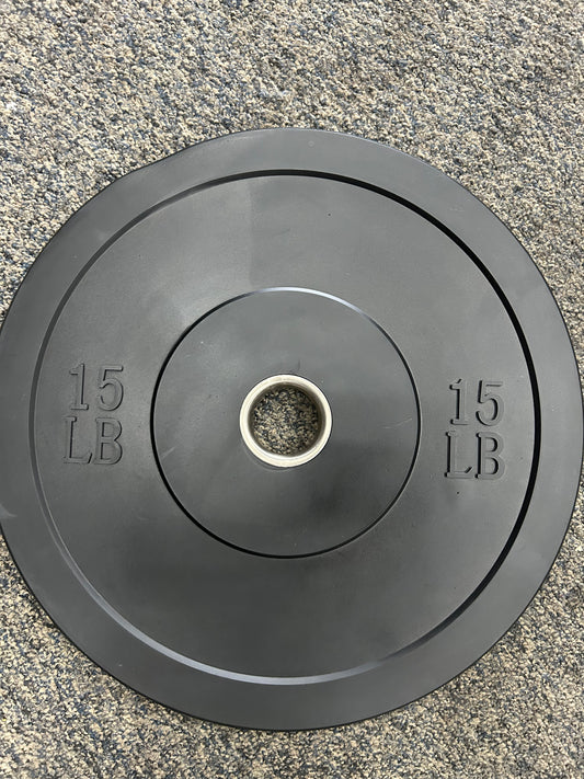Muscle D Rubber Bumper Plates - CLOSEOUT
