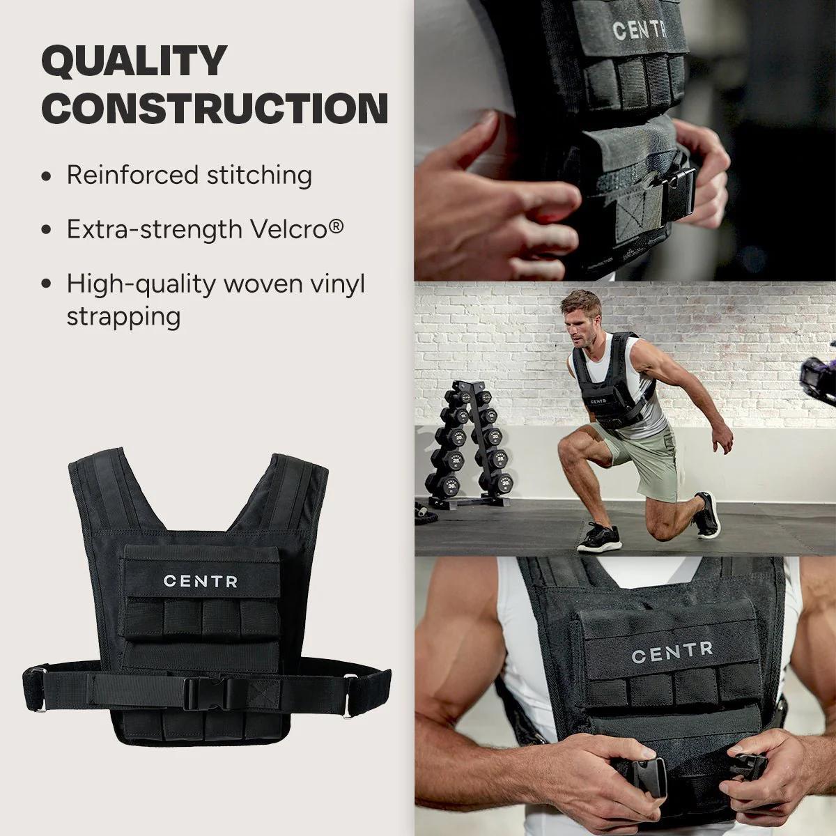 Centr 20lb Weighted Vest