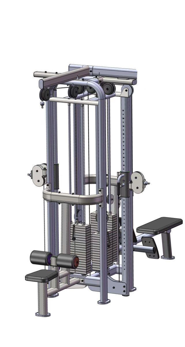 Muscle D 4 Stack Megatron Standard Jungle Gym
