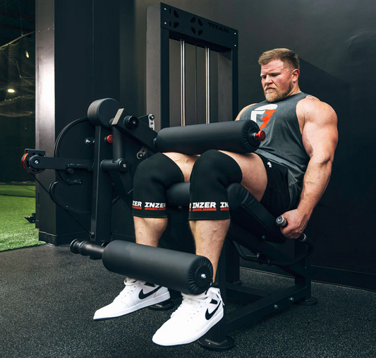 Titan Selectorized Leg Extension and Curl Machine