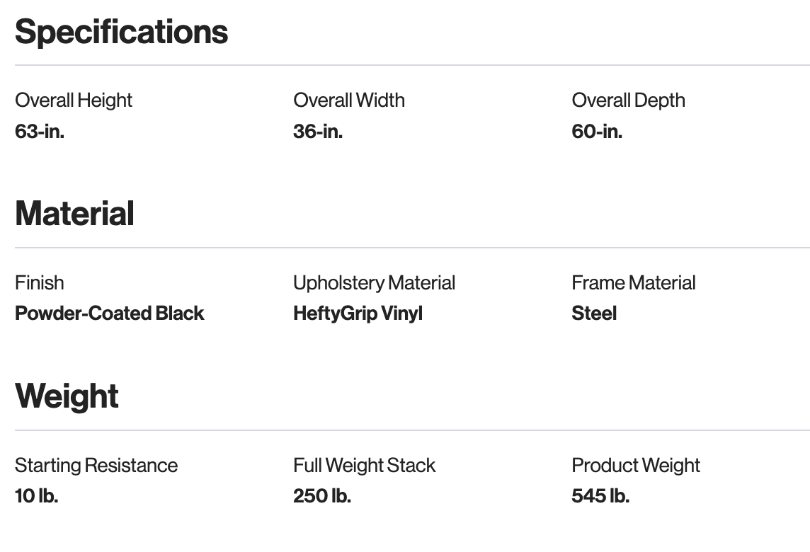 Titan Selectorized Leg Extension and Curl Machine