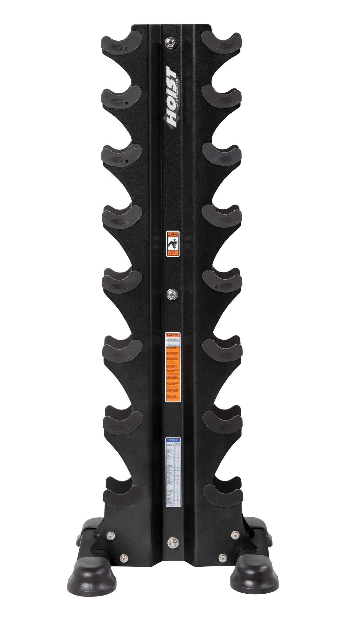 Hoist HF-5460 8 PAIR VERTICAL HEX DUMBBELL RACK (DUMBBELLS NOT INCLUDED)