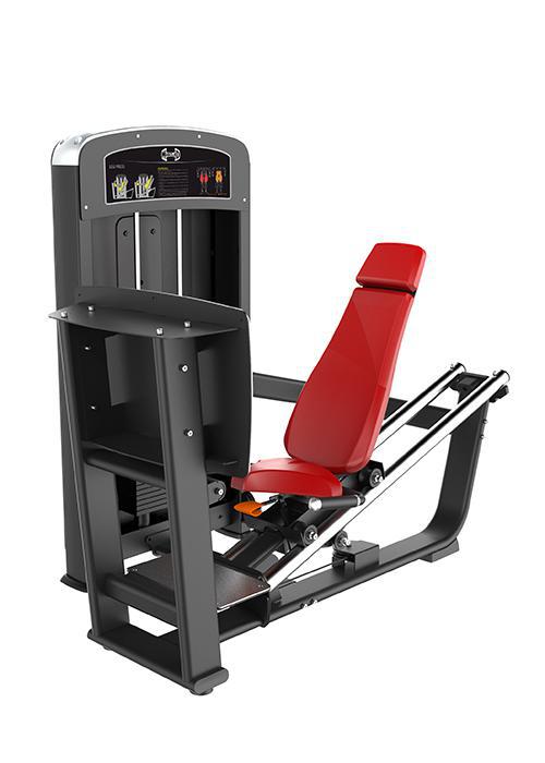 Muscle D Elite Selectorized Seated Leg Press Machine