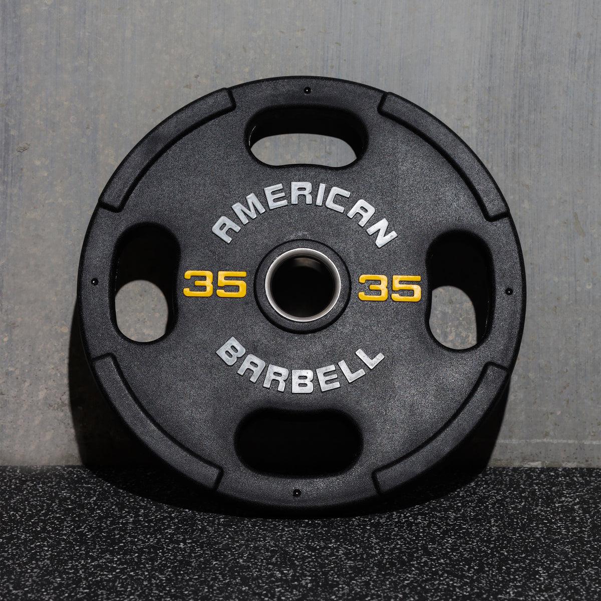 American Barbell XR Urethane Grip Plates - CLOSEOUT