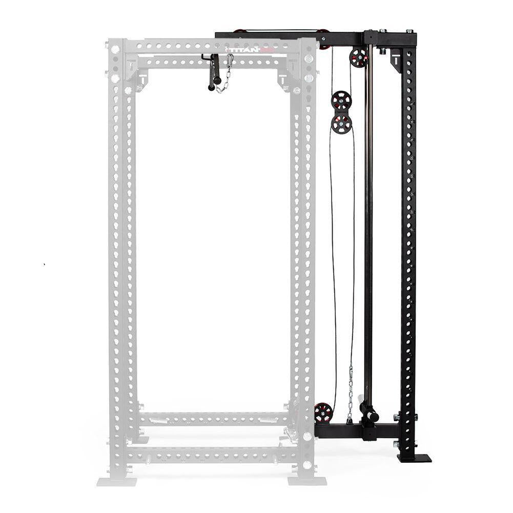 TITAN Series 90" Lat Tower Power Rack Attachment
