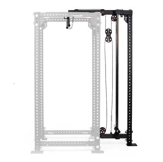 TITAN Series 90" Lat Tower Power Rack Attachment