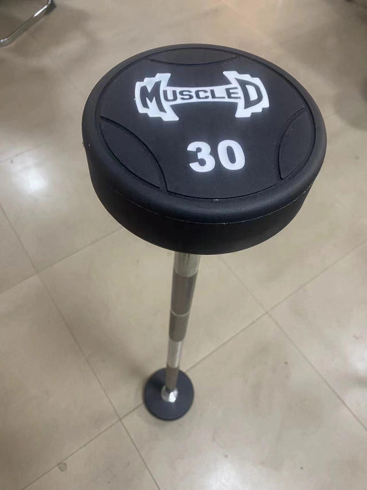 Muscle D Barbell Set with Racks