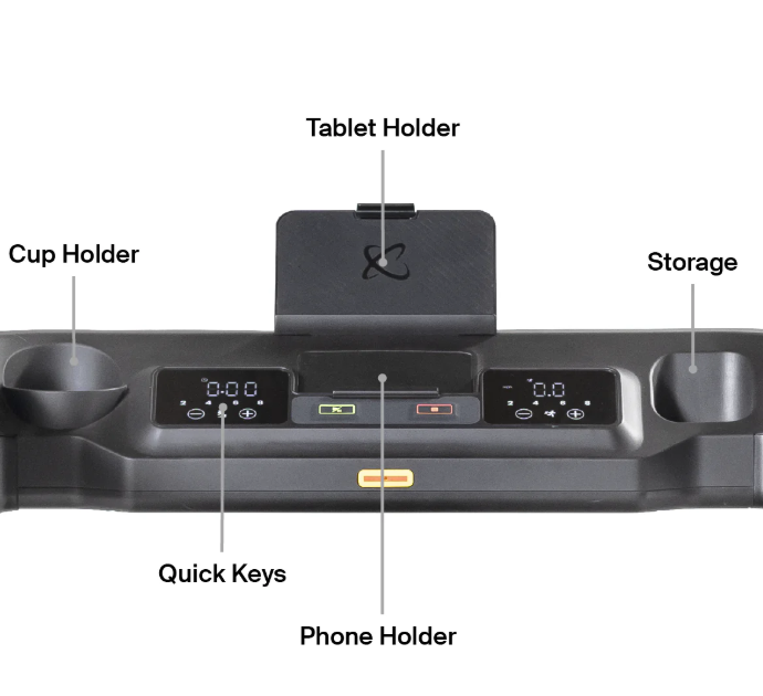 Inspire Series T4 Folding Treadmill