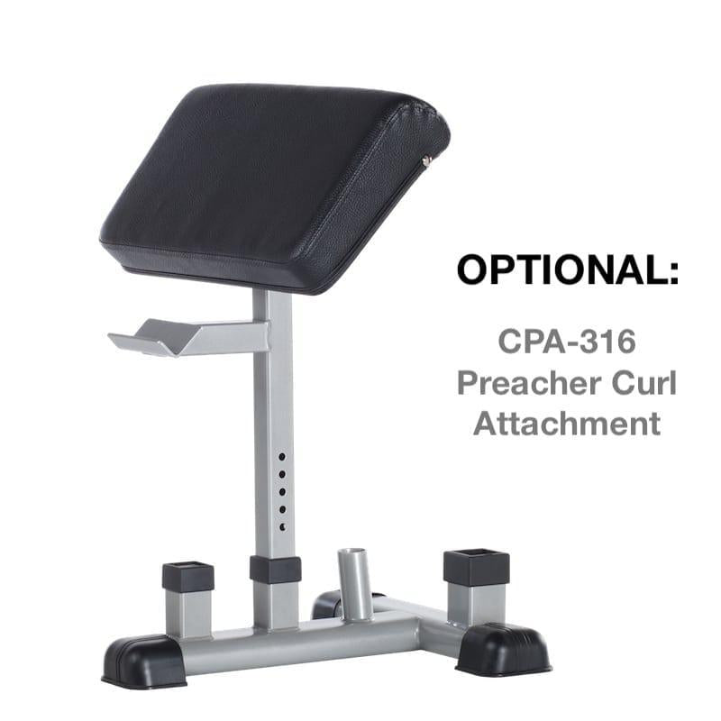 TuffStuff Preacher Curl Attachment for CMB-375
