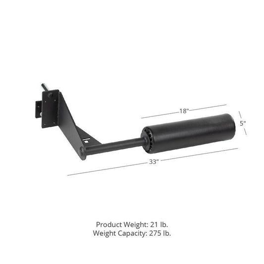 Titan Rack Mount Leg Roller and Lat Tower Knee Holder