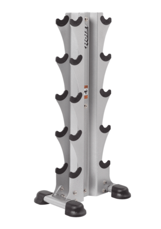 Hoist HF-5459 5-Pair Vertical Dumbbell Rack (Dumbbells not included)
