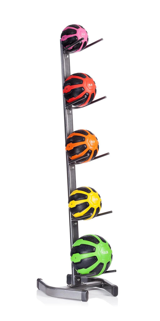 Hampton Fitness HEROSTRENGTH Medicine Ball Rack - 5