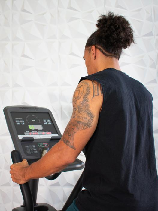 Muscle D Super Crosstrainer Elliptical with LED Display