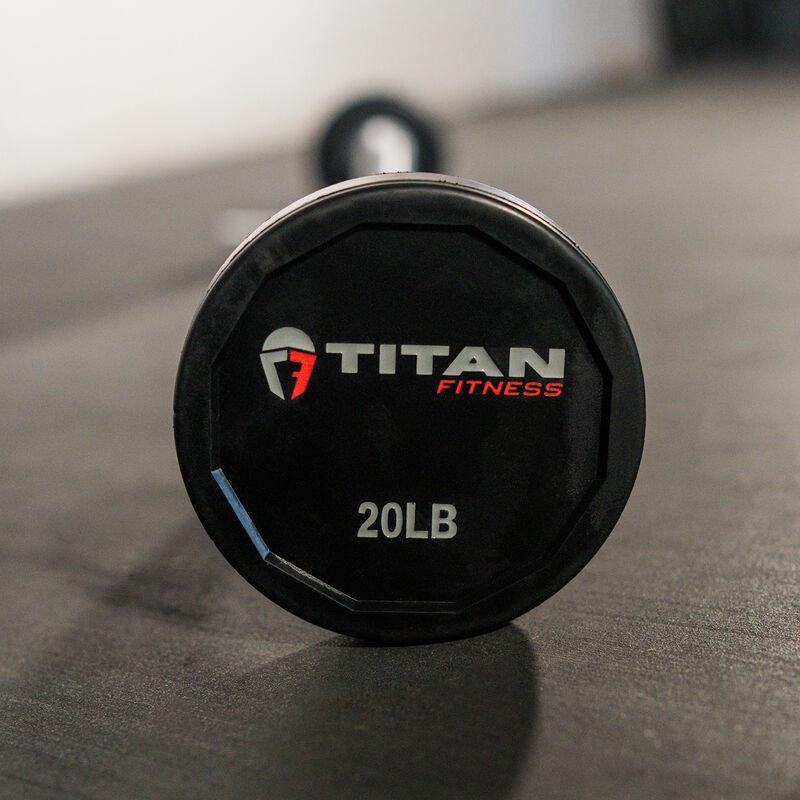 Titan 20-110 Fixed EZ Curl Barbells