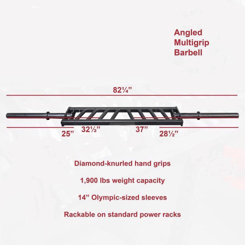 Titan Angled MultiGrip Barbell