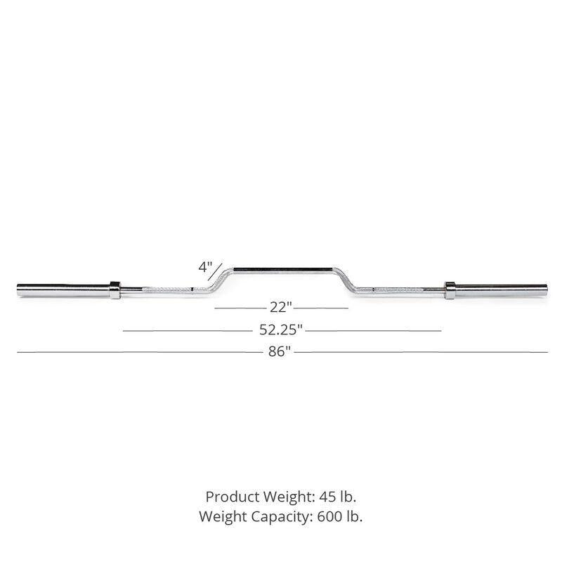 Titan Cambered Bench Press Bar
