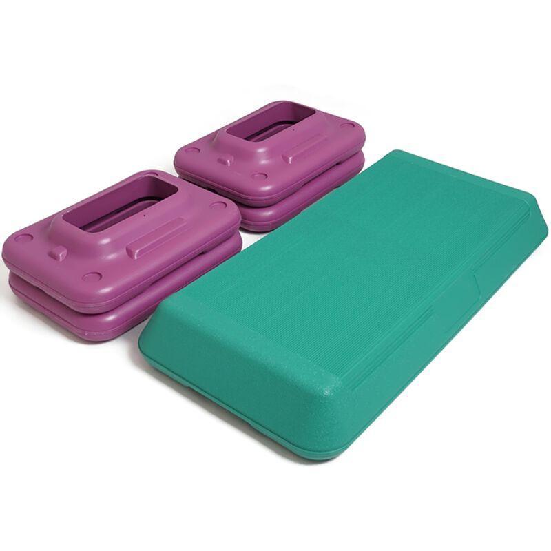 Titan Adjustable Aerobic Step with Risers
