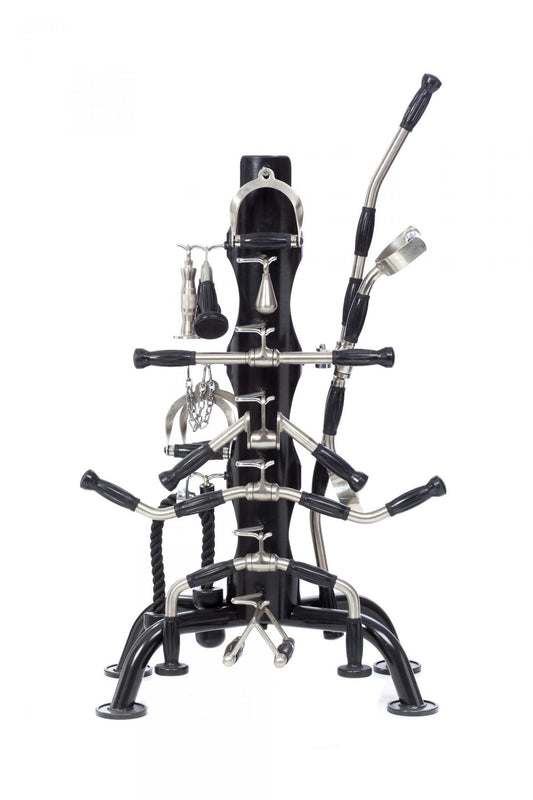 Hampton Fitness Vertical Machine Bar Rack