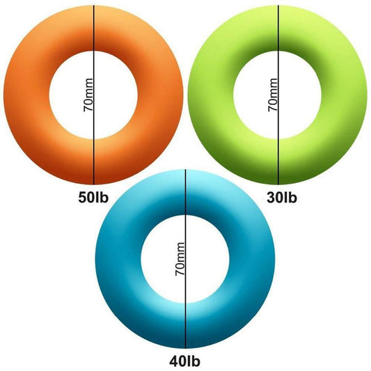 Small Donut Grips (Blue, Green, Orange)