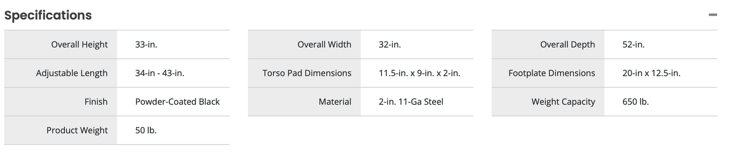 Titan Back Hyperextension V2