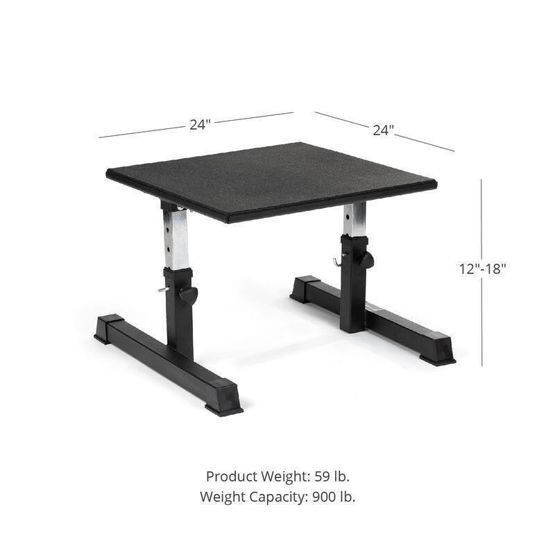Titan 12"-18" Adjustable Plyometric Box