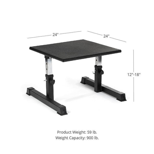 Titan 12"-18" Adjustable Plyometric Box