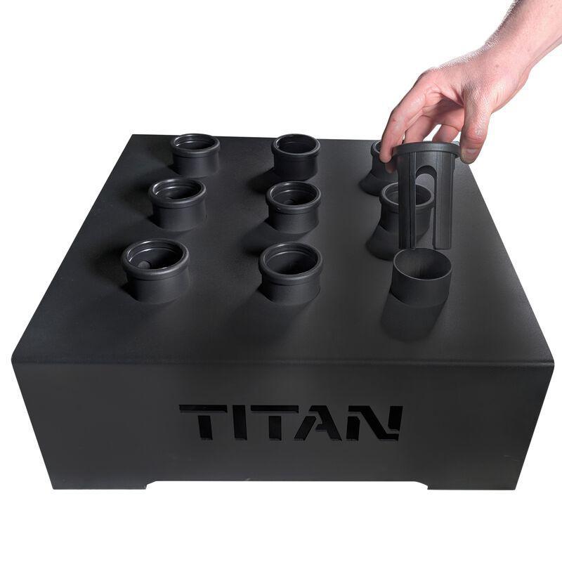 TItan 9 Bar Vertical Storage Rack