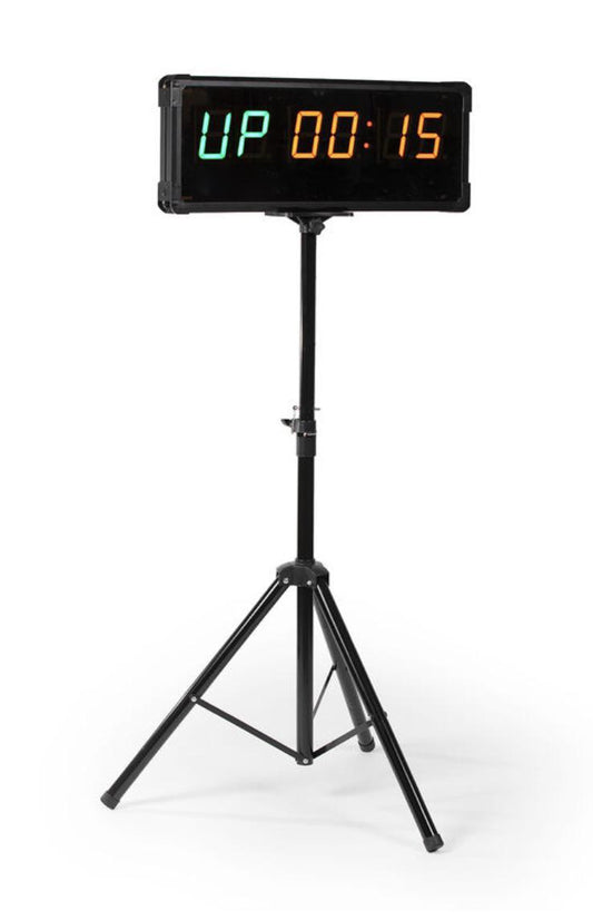 Titan 2-Sided Gym Timer With Remote And Tripod Stand